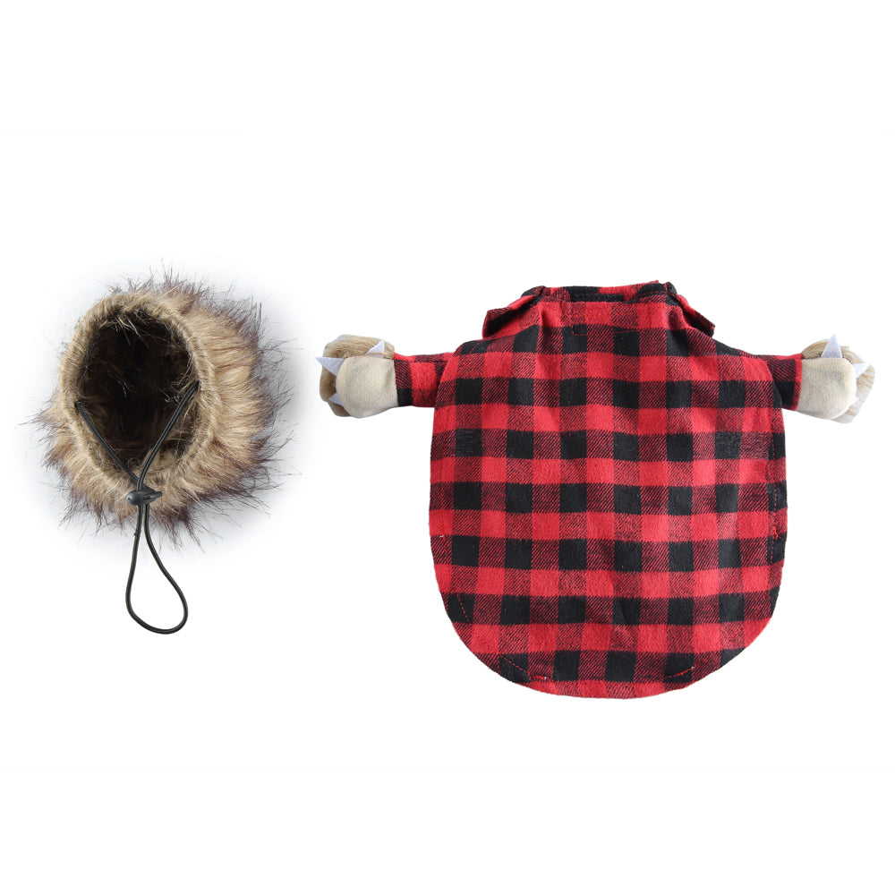 Dog Costume - Lumberjack