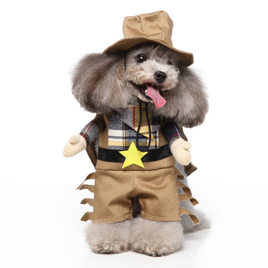 Dog Costume - Cowboy