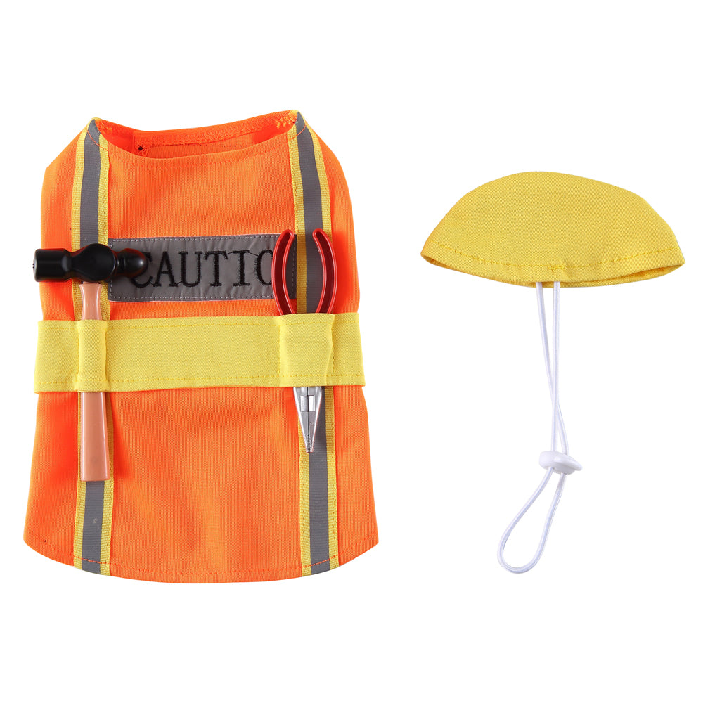 Dog Costume - Hi Vis Tradie