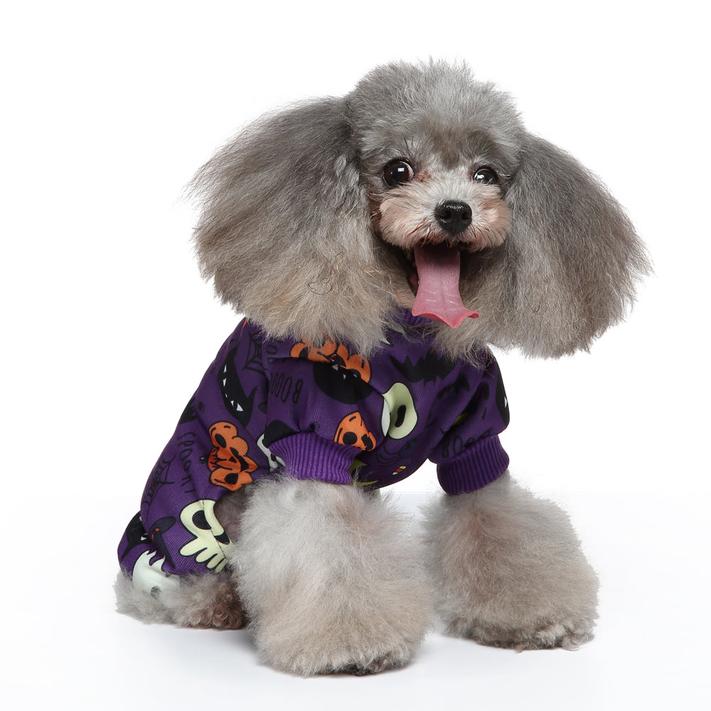 Dog Costume - Spooky Purple