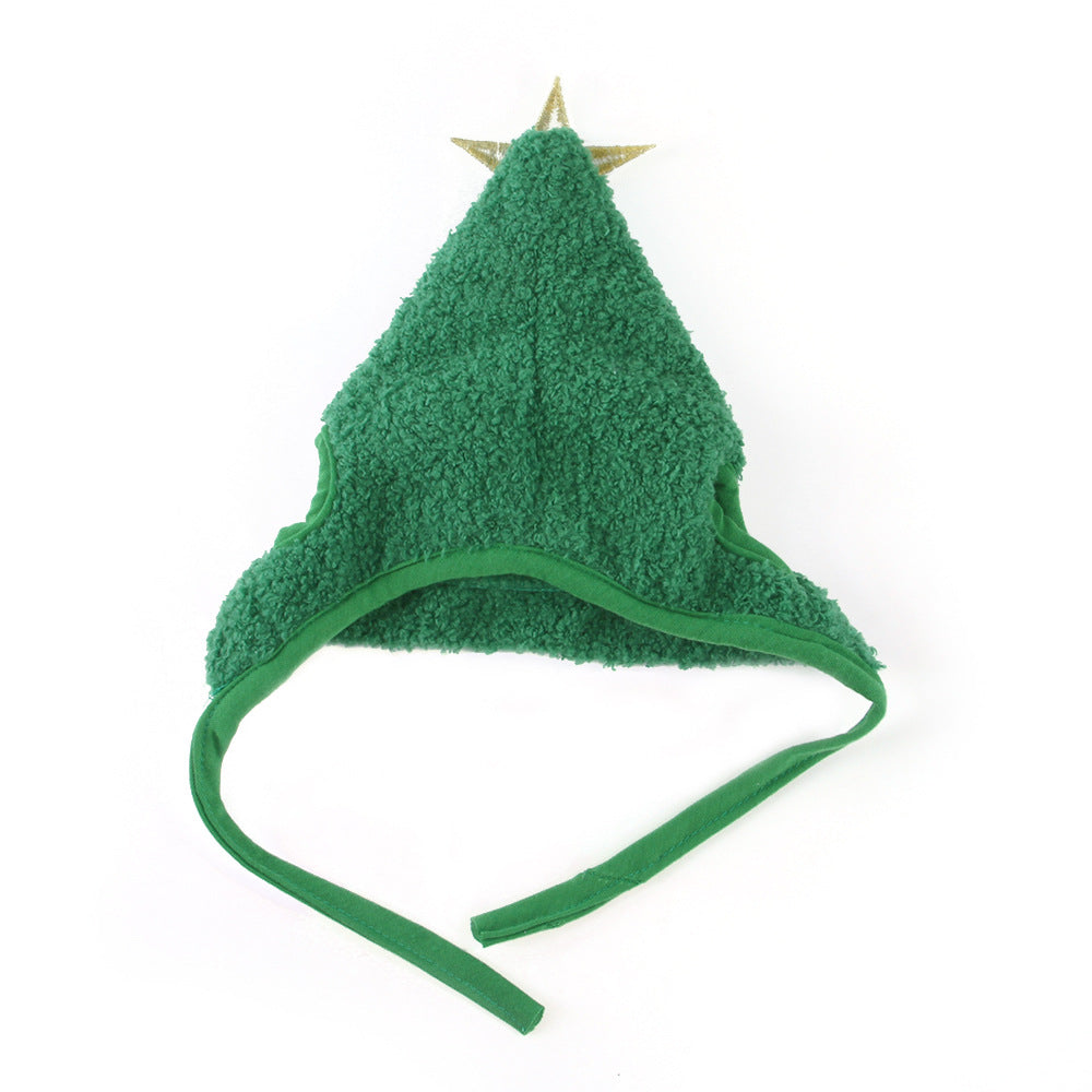 Pet Christmas Hat - Green Tree