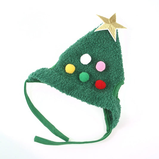 Pet Christmas Hat - Green Tree